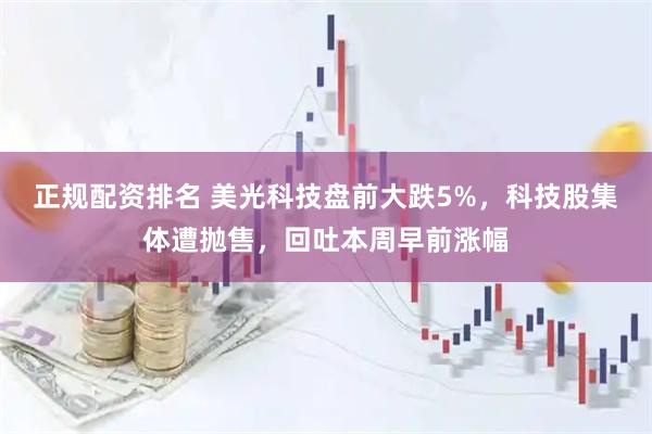 正规配资排名 美光科技盘前大跌5%，科技股集体遭抛售，回吐本周早前涨幅